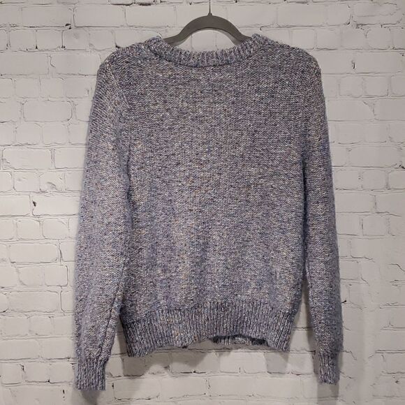 a new day blue multi crewneck sweater - Picture 5 of 6